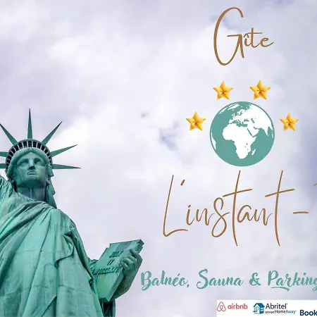 Апартаменты L'instant T 4* Balneo, Sauna Et Parking Prive